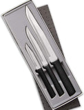 Rada Cutlery Housewarming Knife Gift Set, Black Handle #G202