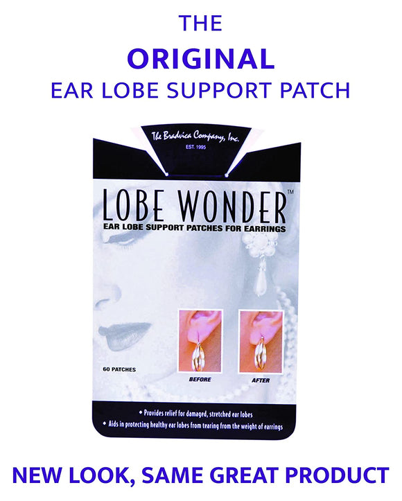 Lobe Wonder Ear Lobe Support Patches, 60 Ct.