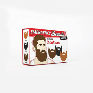 Gift Republic Emergency Beards Dress Up, Standard #GR450025