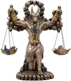 Pacific Giftware 8.5"  God of Underworld Anubis Guardian of Scales Figurine #11812