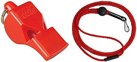 Fox 40 Whistles Classic Official Whistle with Break Away Lanyard #9903-0108