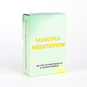 Gift Republic Mindful Meditation Cards #GR490076
