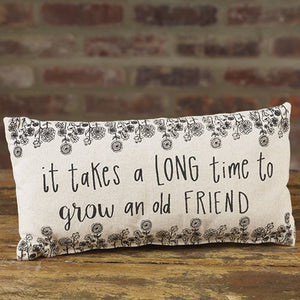 Country House Collection 12"x6" Small Canvas Grow/Friend Pillow #98457