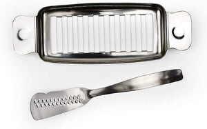 RSVP International Stainless Steel Butter Shaver and Slicer