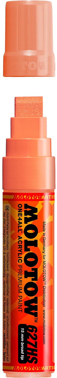 Molotow ONE4ALL Acrylic Paint Marker, 15mm, Peach Pastel #627.214