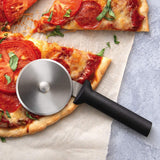 Rada Cutlery 3" Wheel Pizza Cutter, Black Handle #W221
