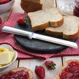 Rada Cutlery 6" Bread Knife, Silver Handle #R136