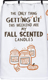 Primitives by Kathy 28"x28" Kitchen Towel - My Fall Scented Candles #101356