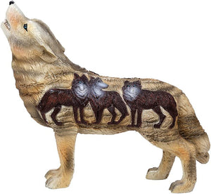 Pacific Giftware 6.25" Wolf Spirit Aardwolf Wolfpack Figurine #12440