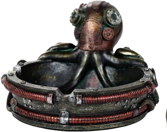 Pacific Giftware Steampunk Octopus Ashtray #12546