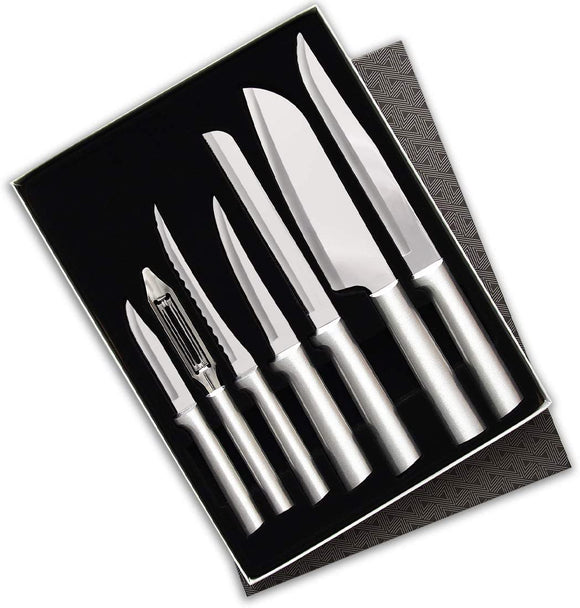 Rada Cutlery 7 pc. The Starter Gift Set, Silver Handles #S38