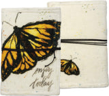 Primitives by Kathy Butterfly Design Enjoy Today Double Sided Velvet Journal #105271