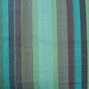 India Arts 85" x 100" Madras Striped Tapestry #017-03 (Full)