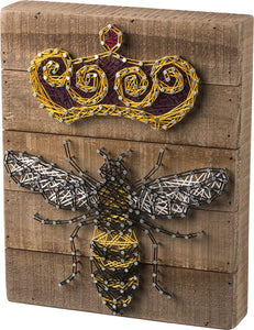 Primitives by Kathy 8"x10" String Art - Queen Bee #34090