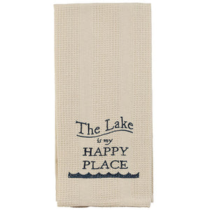 Country House Collection 19"x28" Lake/Happy Towel #97262