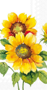 Boston International Colourful Sunflowers Guest Towel #BF863100