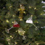 Primitives by Kathy Cheer Donnay Wine Glass Ornament #EX24351