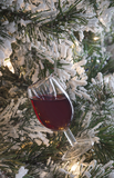GANZ Merry Merlot Wine Glass Ornament #EX25630