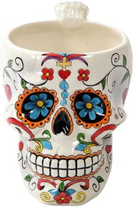 Pacific Giftware D.O.D. Skull Mug, Colorful Day #11037