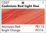 Grumbacher Academy Acrylic Paint, 75ml, Cadmium Red Hue #C027P