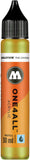 Molotow ONE4ALL Acrylic Paint Refill, 30ml, Neon Yellow Fluorescent #693.220