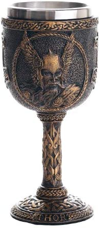 Pacific Giftware 7oz Thor God of Thunder Goblet #11872